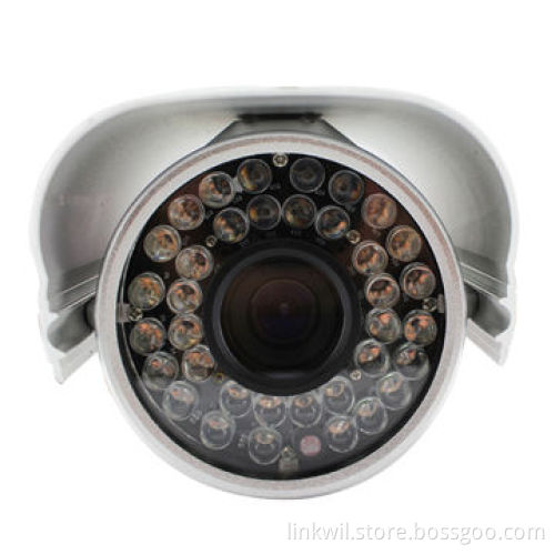 Security Camera, CCTV Bullet Camera with Megapixels, ONVIF Compliant, 36 IR LEDs, Supports Two-way